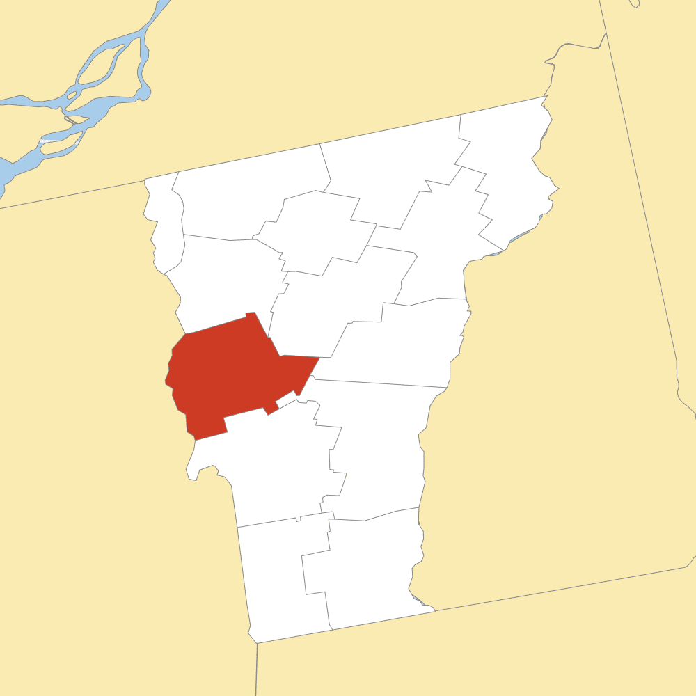 addison county map